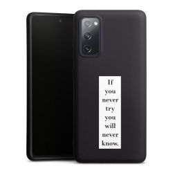 Silicone Premium Case Black Matt