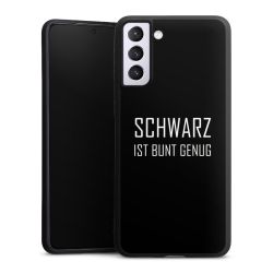 Silikon Premium Case  mattschwarz