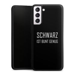 Silikon Premium Case  mattschwarz