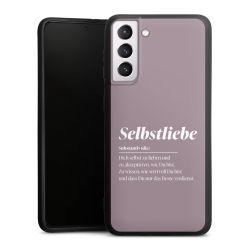 Silikon Premium Case  mattschwarz