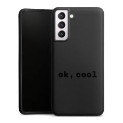 Silikon Premium Case black-matt