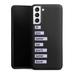 Silicone Premium Case Black Matt