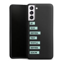 Silicone Premium Case Black Matt