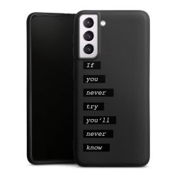 Silicone Premium Case Black Matt