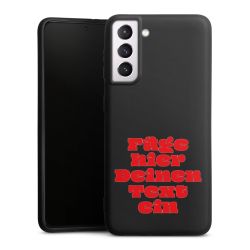 Silikon Premium Case  mattschwarz