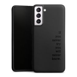 Silicone Premium Case Black Matt