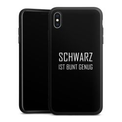 Silikon Premium Case  mattschwarz