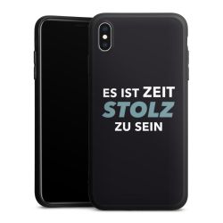 Silikon Premium Case  mattschwarz