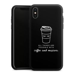 Silicone Premium Case Black Matt