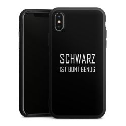 Silikon Premium Case  mattschwarz