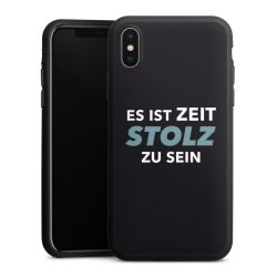 Silikon Premium Case  mattschwarz