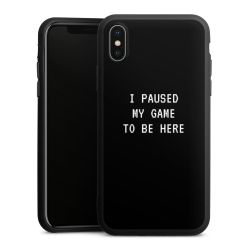 Silicone Premium Case Black Matt