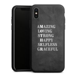 Silicone Premium Case Black Matt