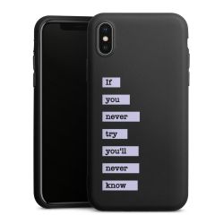 Silicone Premium Case Black Matt