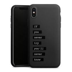 Silicone Premium Case Black Matt
