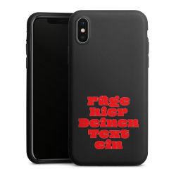 Silikon Premium Case  mattschwarz