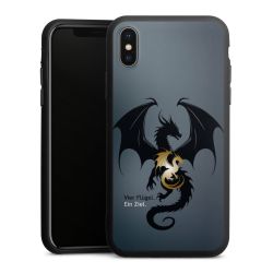 Silicone Premium Case Black Matt