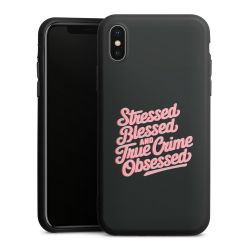 Silicone Premium Case Black Matt