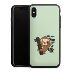 Silikon Premium Case  mattschwarz