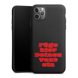 Silikon Premium Case  mattschwarz