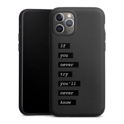 Silicone Premium Case Black Matt