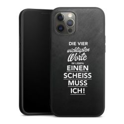 Silikon Premium Case  mattschwarz