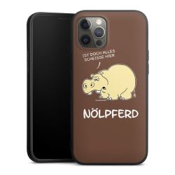 Silikon Premium Case  mattschwarz