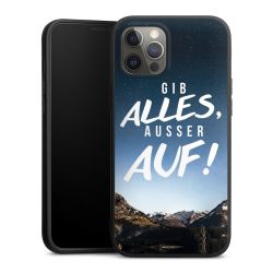 Silikon Premium Case  mattschwarz