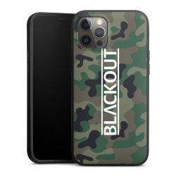 Silikon Premium Case  mattschwarz