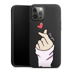 Silikon Premium Case  mattschwarz