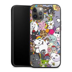 Silikon Premium Case  mattschwarz