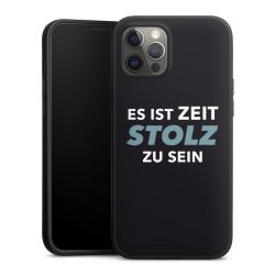 Silikon Premium Case  mattschwarz
