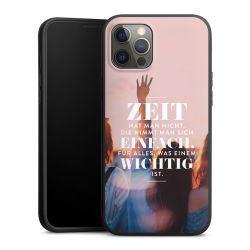 Silikon Premium Case  mattschwarz