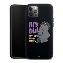 Silikon Premium Case  mattschwarz