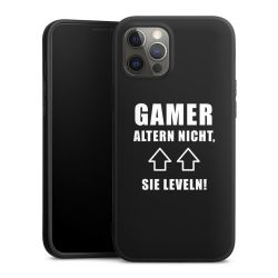 Silikon Premium Case  mattschwarz