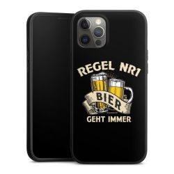 Silikon Premium Case  mattschwarz