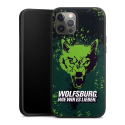 Silikon Premium Case  mattschwarz