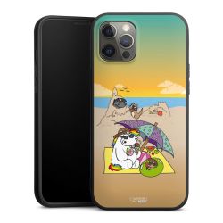 Silikon Premium Case  mattschwarz