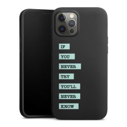 Silicone Premium Case black-matt