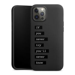 Silicone Premium Case black-matt