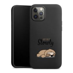 Silicone Premium Case Black Matt