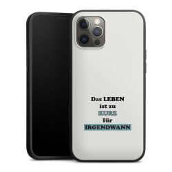 Silikon Premium Case  mattschwarz