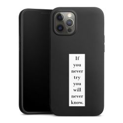 Silicone Premium Case Black Matt