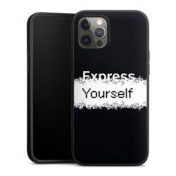 Silicone Premium Case Black Matt