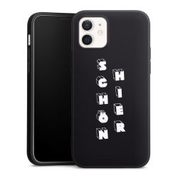 Silicone Premium Case  black-matt