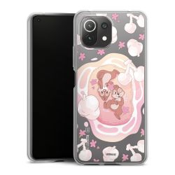 Silikonskal genomskinlig