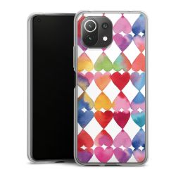 Silikonskal genomskinlig