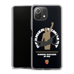 Silikonskal genomskinlig