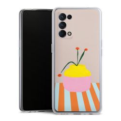 Silikonskal genomskinlig