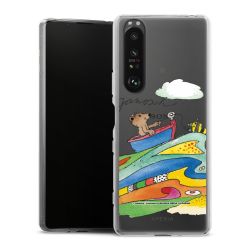 Silikonskal genomskinlig